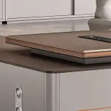 Large Executive Office Desk with Modern Wood Finish and Built-In Storage for Professional Office Spaces - Maoters thumbnail 10