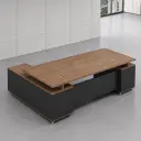 Modern L-Shaped Manager Executive Desk - Maoters thumbnail 1