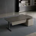 Modern Sit-Stand Executive Desk for Offices – Maoters thumbnail 1