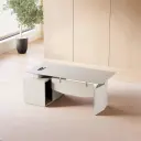 Elegant Light Luxury Office Desk — Simple Modern Design for Professional Home Office thumbnail 1