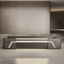 Simple Modern President Desk – Large & Elegant thumbnail 3