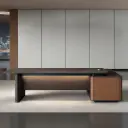 Luxury Modern Executive Desk with Simple Design thumbnail 3