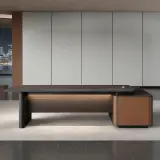 Luxury Modern Executive Desk with Simple Design thumbnail 3