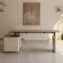 Adjustable Height Simple Executive Desk for Office Furniture thumbnail 3