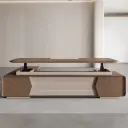 Contemporary Executive Office Desk with Electric Lift thumbnail 3