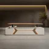 Modern Minimalist Electric Standing Desk for Office thumbnail 3