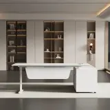 Luxury Modern Executive Desk for Corporate Offices and Home Office Workspaces - Maoters thumbnail 3