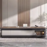 Modern executive desk suitable for high-end office spaces. - Maoters thumbnail 3