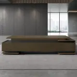 Modern L-Shaped Executive Desk for Executive Offices – Maoters thumbnail 3