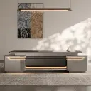 Modern Executive Desk with Sculpted Design for Executive Offices – Maoters thumbnail 3