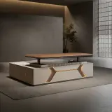 Modern Minimalist Electric Standing Desk for Office thumbnail 1