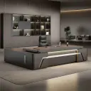 Simple Modern President Desk – Large & Elegant thumbnail 2