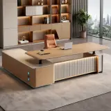 Luxury Electric Adjustable Executive Desk thumbnail 2