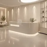 Luxury Modern Reception Desk with LED Accent Corporate Offices - Maoters thumbnail 2
