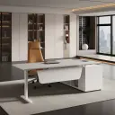 Luxury Modern Executive Desk for Corporate Offices and Home Office Workspaces - Maoters thumbnail 2
