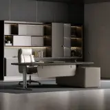 Modern Sit-Stand Executive Desk for Offices – Maoters thumbnail 2