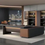 Luxury Modern Executive Desk with Simple Design thumbnail 2