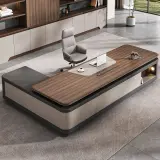 Modern executive desk suitable for high-end office spaces. - Maoters thumbnail 2