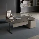 Modern Sit-Stand Executive Desk for Offices – Maoters thumbnail 3