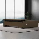 Modern L-Shaped Executive Desk for Executive Offices – Maoters thumbnail 1
