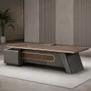 Modern Luxury Executive Reception Desk for Corporate Office Lobbies – Maoters thumbnail 1