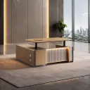Luxury Electric Adjustable Executive Desk thumbnail 1