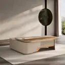 Modern Executive Desk Luxury Office Workstation thumbnail 1