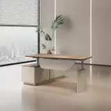 Quiet Electric Lift Desk for President and Manager Office thumbnail 1