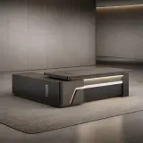 Simple Modern President Desk – Large & Elegant thumbnail 1