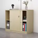 Minimalist Office Lockable Credenza - Maoters thumbnail 1