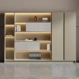 Asymmetric Grid File Cabinet for Workplace - Maoters thumbnail 2