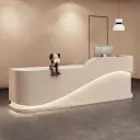 Modern Cashier Counter – Reception Desk For Boutique thumbnail 4