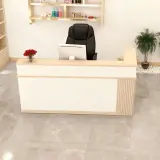 Modular L Shape Shop Reception Desk - Maoters thumbnail 4