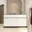 Modern Minimalist Beauty Salon Reception Counter thumbnail 3