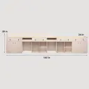 Wood Rounded Front Desk - Maoters thumbnail 10