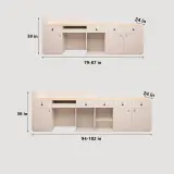 Wood Rounded Front Desk - Maoters thumbnail 8