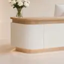 Wabi-sabi Style Solid Wood Cashier Counter thumbnail 10