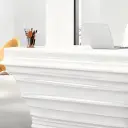 Modern Lacquer Reception Desk - Maoters thumbnail 8