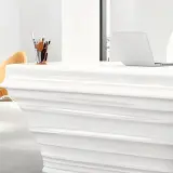 Modern Lacquer Reception Desk - Maoters thumbnail 8