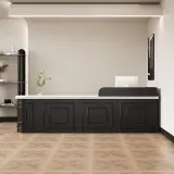Hotel Reception Desk with Curved End - Maoters thumbnail 2