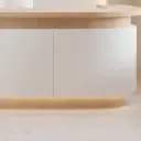 Wabi-sabi Style Solid Wood Cashier Counter thumbnail 11