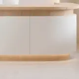 Wabi-sabi Style Solid Wood Cashier Counter thumbnail 11