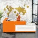 L-shaped Reception Desk - Maoters thumbnail 2