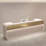Modern Luxury Office Lobby Reception Desk - Maoters thumbnail 3
