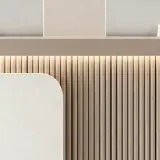 Soft Curved Multi Workstation Reception Counter - Maoters thumbnail 10