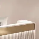 Modern Luxury Office Lobby Reception Desk - Maoters thumbnail 8