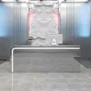 Metallic LED Reception Desk - Maoters thumbnail 2