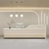 Hotel Lobby Curved Front Desk - Maoters thumbnail 2