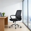 Comfortable Mesh Office Chair Conference Staff Chair thumbnail 2