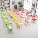 Folding Training Chair with Writing Board – Maoters thumbnail 2